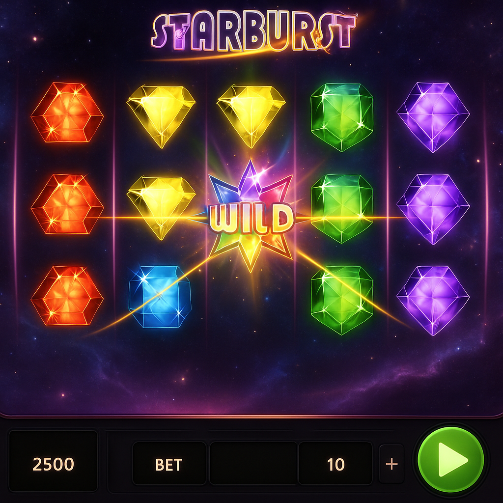 FezBet - Starburst Slot Game - Machines à sous