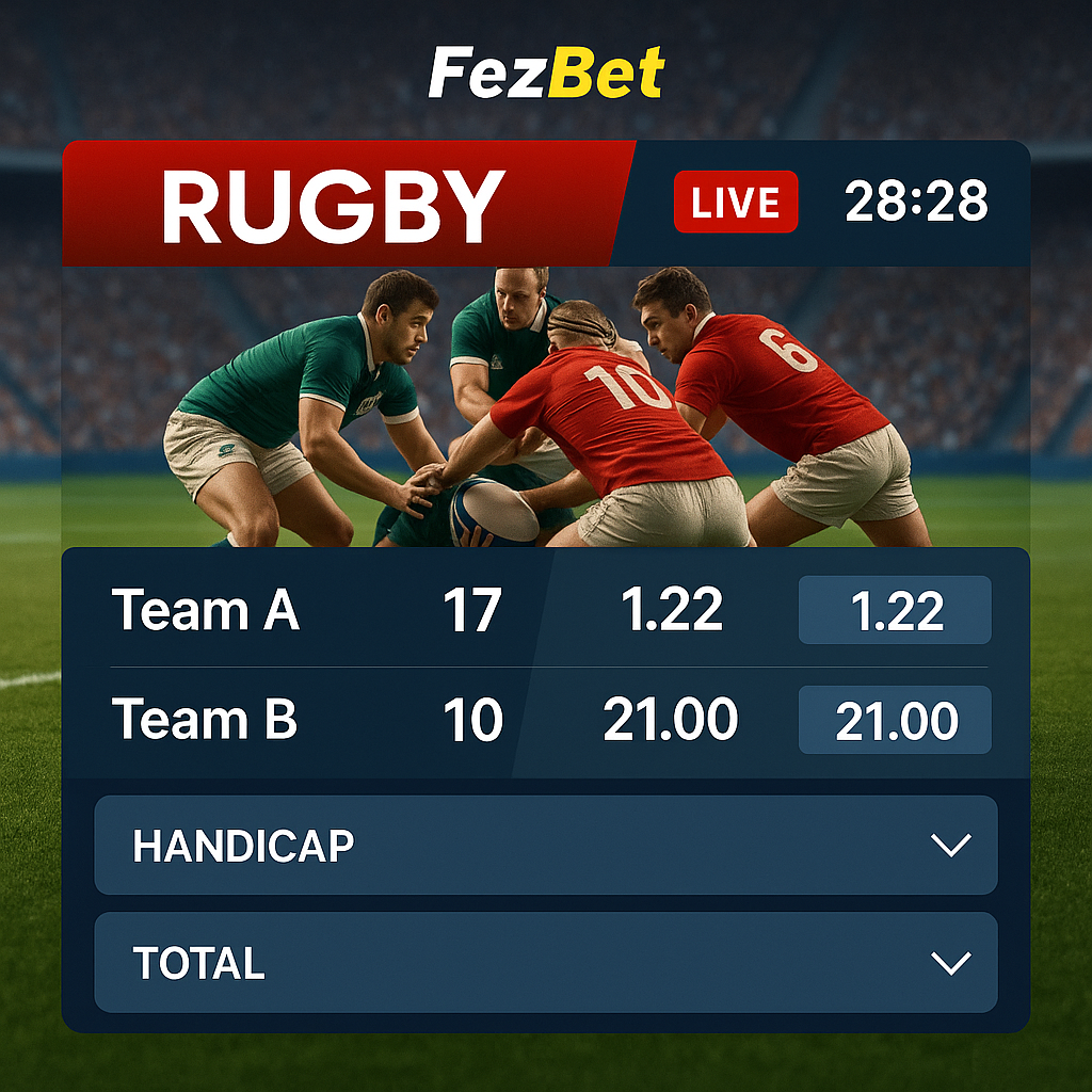 FezBet - Paris Rugby - Cotes Compétitives